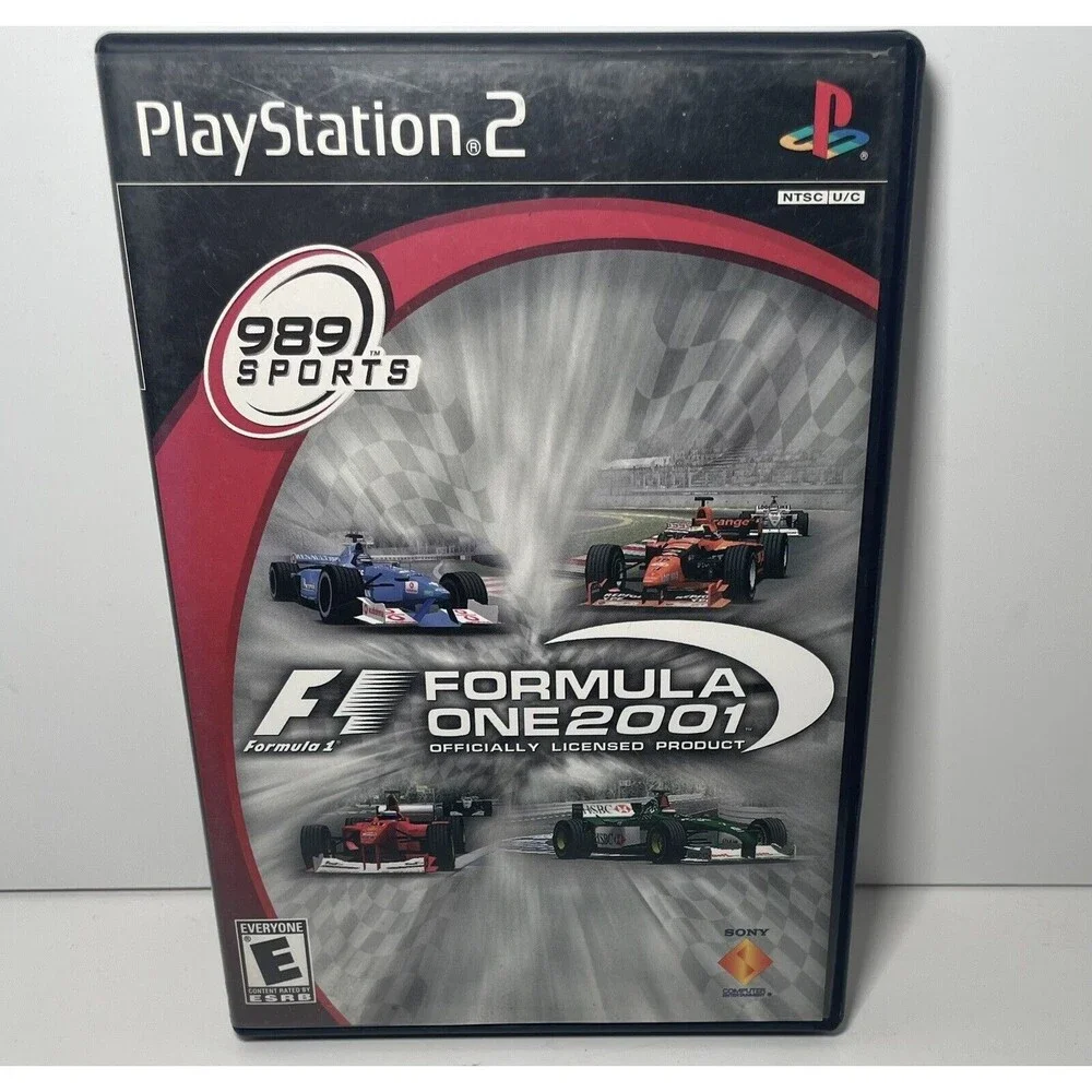 PlayStation 2 Formula One 2001 Game Disc PS2